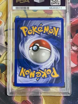 PSA 8- 2002 Pokemon League SNORLAX Black Star Promo #49 - Image 4