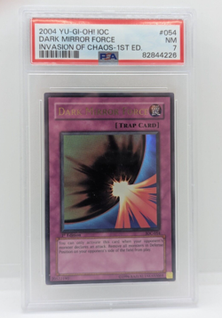 Yu-Gi-Oh - 2004 Dark Mirror Force 1st Edition - IOC - PSA 7 Near Mint - Image 3