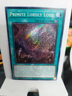 Yugioh! Primite Lordly Lode BLMM-EN172 Secret Rare NM 1st Edition - Image 1