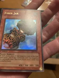 Fiber Jar LOD-056 Legacy of Darkness 1st Edition VLP/NM YUGIOH - Image 3