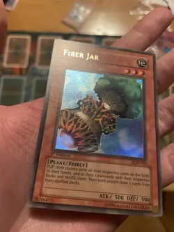 Fiber Jar LOD-056 Legacy of Darkness 1st Edition VLP/NM YUGIOH - Image 4