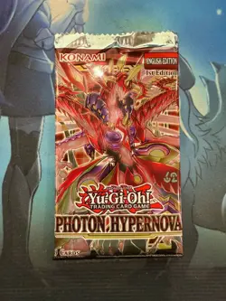 Photon Hypernova Sealed Booster Pack Yu-Gi-Oh! TCG #23 - Image 1