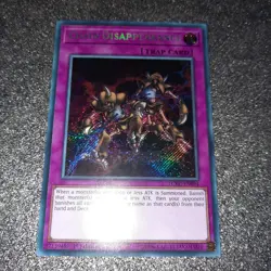 YuGiOh! Chain Disappearance LCKC-EN094 Secret Rare 1st Edition - Image 1