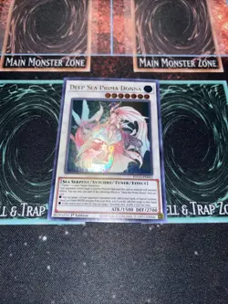 Yugioh! Deep Sea Prima Donna ETCO-EN042 Ultra Rare 1st Edition Near Mint - Image 2