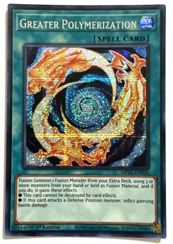 YuGiOh! - Greater Polymerization - Prismatic Secret Rare - Image 1