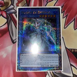 Yugioh Nekroz of Brionac RA03-EN260 Quarter Century Secret Rare (QCSR) 1st Ed MP - Image 2