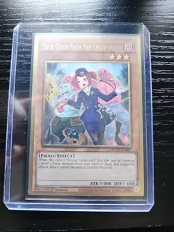 Yu-Gi-Oh Tour Guide From The Underworld Alt Art Maximum Gold MAGO-EN007 1st ED - Image 1