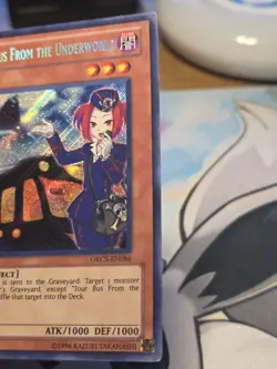 Yugioh Tour Bus From The Underworld Secret Rare 1st Edition ORCS-EN086 MP - Image 11