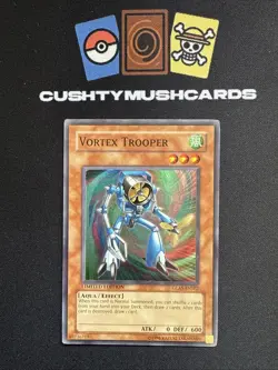 YUGIOH VORTEX TROOPER SUPER RARE GLAS-ENSE2 LIMITED EDITION - Image 3