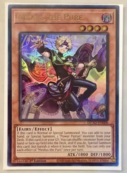 Medius the Pure 1st Edition Ultra Rare DUAD-EN008 Yu-Gi-Oh! - Image 2