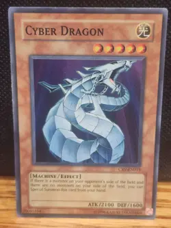 Yu-Gi-Oh! TCG Cyber Dragon CRV-EN015 Super Rare Unlimited NM - Image 3