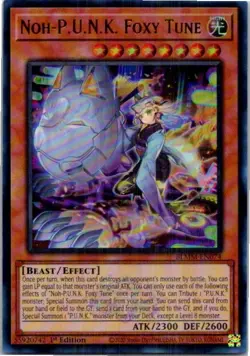 Noh-P.U.N.K. Foxy Tune BLMM-EN074  Yu-Gi-Oh! Near Mint - Image 2