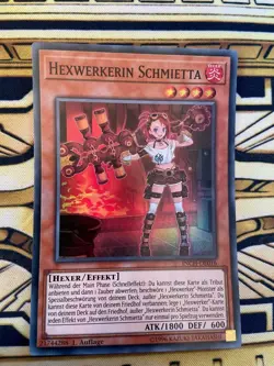 Yugioh Witchcraft Schmietta INCH-EN016 Super Rare - Image 1