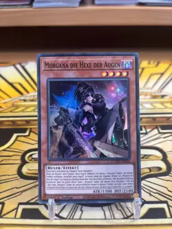 Yugioh Morgana the Witch of Eyes DUAD-EN026 Super Rare - Image 2