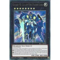 Number 90: Galaxy-Eyes Photon Lord Yu-Gi-Oh! BLC1-EN018 1st Ultra Rare SILVER - Image 1