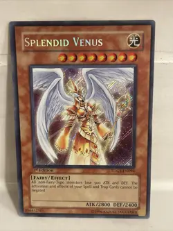 yugioh SPLENDID VENUS TDGS-EN094 1st Ed Secret Rare LP - Image 6