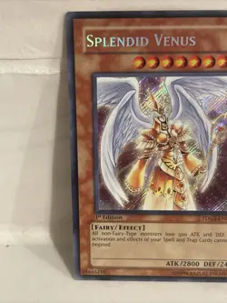 yugioh SPLENDID VENUS TDGS-EN094 1st Ed Secret Rare LP - Image 8