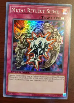 YuGiOh Metal Reflect Slime STP7-EN014 Super Rare LP - Image 4