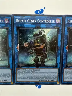 Yugioh x3 Repair Genex Controller BLTR-EN010 Secret Rare 1st Edition - Image 2