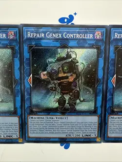 Yugioh x3 Repair Genex Controller BLTR-EN010 Secret Rare 1st Edition - Image 4