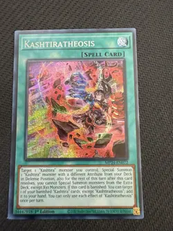 Kashtiratheosis MP24-EN072 Prismatic Secret Rare 1st Edition Yu-Gi-Oh! - Image 1