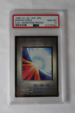 PSA 10 Mirror Force Yu-Gi-Oh DM1 1998 Duel Monsters Promo Japanese VINTAGE - Image 6