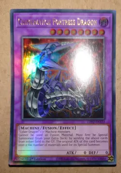 GFP2-EN123 CHIMERATECH FORTRESS DRAGON ULTRA RARE 1ST EDITION YuGiOh CARD - Image 3