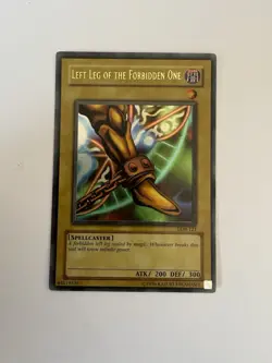Left Leg of the Forbidden One LOB-121 The Legend of Blue Eyes White Dragon LP - Image 3