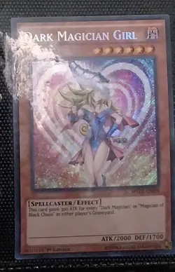 YUGIOH - Dark Magician Girl - MVP1-ENS56 - Secret Rare - 1st - NM / Mint - Image 2