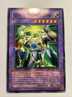 Yu-Gi-Oh! TCG Elemental Hero Thunder Giant MF01-EN001 Parallel Rare Promo MP - Image 5
