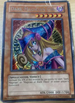 Yu-Gi-Oh! Dark Magician Girl MFC-000 Secret Rare(Magicians Force)- OG 2003 - Image 2