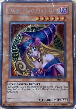 Yu-Gi-Oh! Dark Magician Girl MFC-000 Secret Rare(Magicians Force)- OG 2003 - Image 7