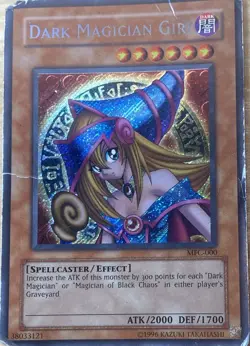 Yu-Gi-Oh! Dark Magician Girl MFC-000 Secret Rare(Magicians Force)- OG 2003 - Image 8