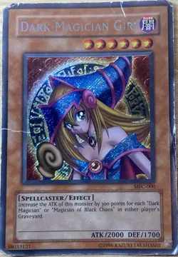 Yu-Gi-Oh! Dark Magician Girl MFC-000 Secret Rare(Magicians Force)- OG 2003 - Image 9