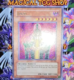 Yugioh Jinzo Pharaoh's Servant Secret Rare PSV-000 NM - Image 3