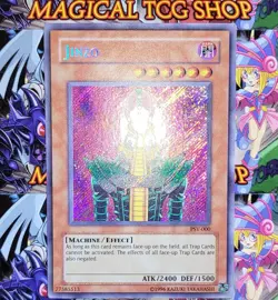 Yugioh Jinzo Pharaoh's Servant Secret Rare PSV-000 NM - Image 11