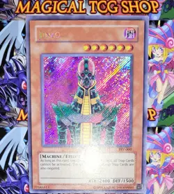 Yugioh Jinzo Pharaoh's Servant Secret Rare PSV-000 NM - Image 12