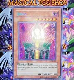Yugioh Jinzo Pharaoh's Servant Secret Rare PSV-000 NM - Image 4