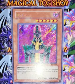 Yugioh Jinzo Pharaoh's Servant Secret Rare PSV-000 NM - Image 5