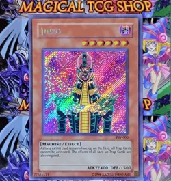 Yugioh Jinzo Pharaoh's Servant Secret Rare PSV-000 NM - Image 7