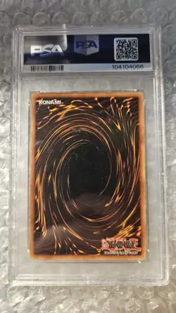 Red-Eyes Black Dragon SDJ-001 #001 YuGiOh Starter Deck: Joey Foil PSA 8 - Image 2