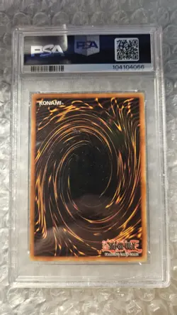 Red-Eyes Black Dragon SDJ-001 #001 YuGiOh Starter Deck: Joey Foil PSA 8 - Image 4