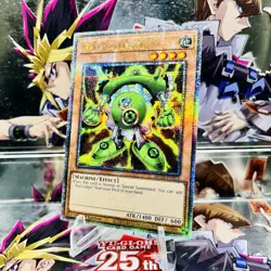 Yugioh Green Gadget MP24-EN014 Quarter Century Secret Rare 1st Ed NM - Image 1