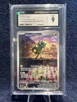 Teal Mask Ogerpon 123 Sv: Scarlet & Violet Promo Cards Holo - Image 3