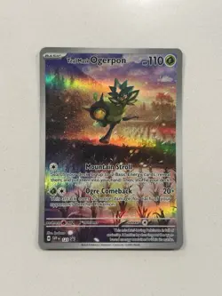 Teal Mask Ogerpon 123 Sv: Scarlet & Violet Promo Cards Holo - Image 1