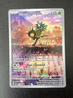 Teal Mask Ogerpon 123 Sv: Scarlet & Violet Promo Cards Holo - Image 2