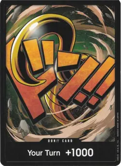 DON!! Card (Crocodile) - Foil x1 - NM-Mint - Premium Booster -The Best- (PRB-01) - Image 1