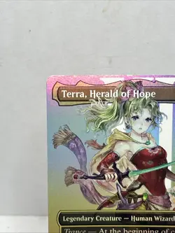 2025 Magic MTG Final Fantasy Terra, Herald of Hope M0204 Foil Borderless - Image 2