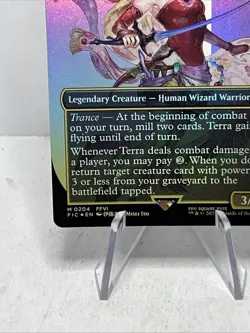 2025 Magic MTG Final Fantasy Terra, Herald of Hope M0204 Foil Borderless - Image 5
