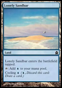 Lonely Sandbar - Medium Play MTG Commander - Image 1